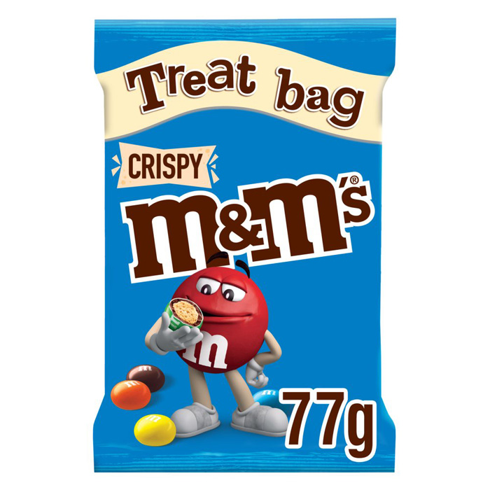 Konfektes M&M`s Crispy treatbag 77g