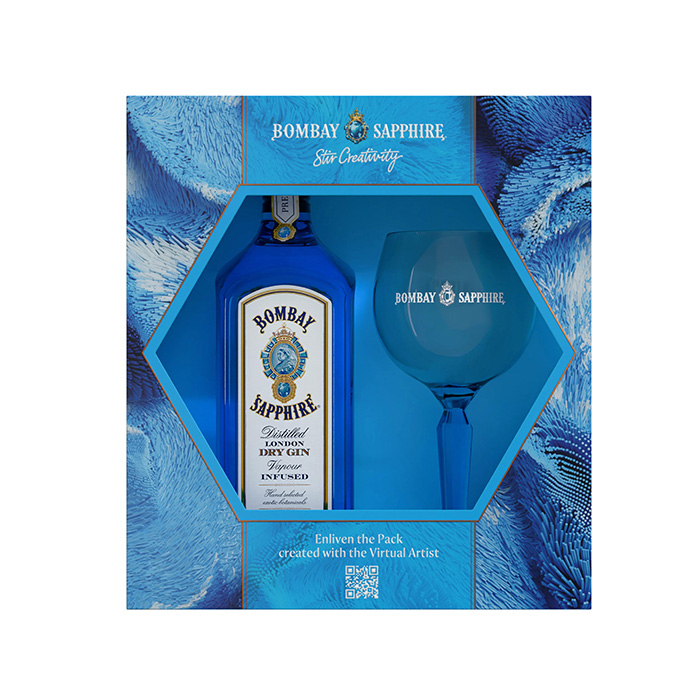Džins Bombay Sapphire 0.7L 40%