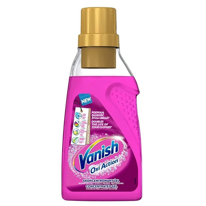 Traipu tīrītājs Vanish Oxi Action pink