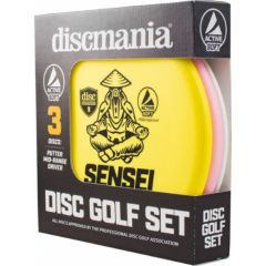 Disku golfa šķīvīšu komplekts Discmania Active Soft 3gab.