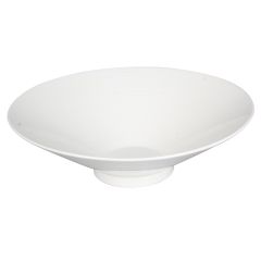 Bļoda Maku rievota, balta 33cm