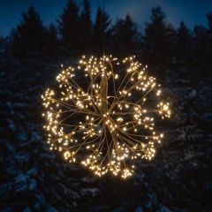 Dekors bumba Finnlumor 480LED d40cm IP44 pievads 5m silti ba