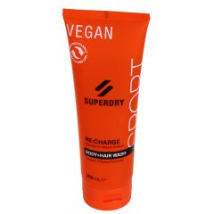 Dušas želeja Superdry Vegan Body&hair Re: Charge 250ml