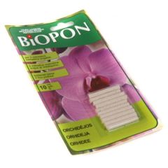Mēslojuma stienīši orhid.Biopon 10gab.