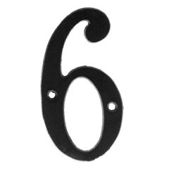 Numura zīme Tarmo 6 dzelzs, melns