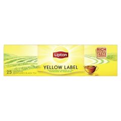 Tēja Lipton Yellow Label melnā 25gab.