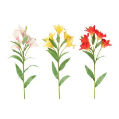 Mākslīgie ziedi 4Living Alstremērijas 62cm 3-krāsas