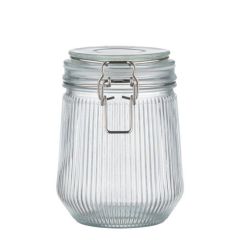 Bakalejas burka stikla ar vāku Marjukka 650ml