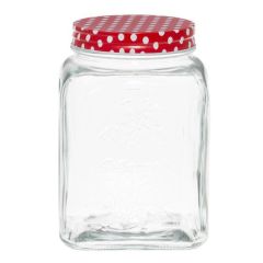 Stikla burka ar vāku Marjukka 1.4L