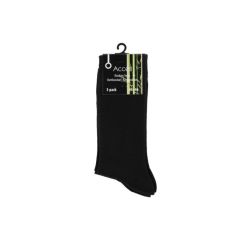 Zeķes Acces Bamboo Socks 3-pack 40-46 melns