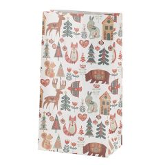 Dāvanu maisiņš Kapel Folk 13x8x24cm 10gab.