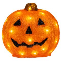 Dekors Dekors Halovīna LED Finnlumor Ķirbis 30 LED +taimeris