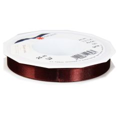 Dāvanu lenta Satin 15mmx25m t.brūna