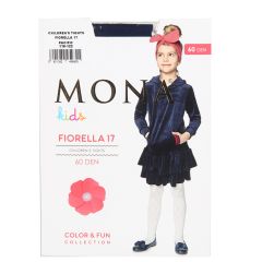 Zeķubikses bērnu Mona Fiorella 60 Den ar rakstu