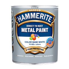 Krāsa metālam ton.  Hammerite smooth Finish BC,0.65L