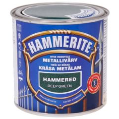 Krāsa metālam  Hammerite hammered tumši zaļa 2,5L