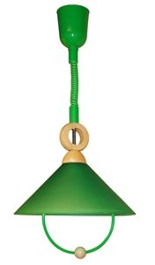 Gr.l.-STOZEK 60W E27 koka/zaļa