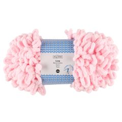 Dzija Kehrä Knitting yarn Loop soft rozā 200g