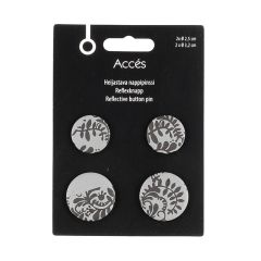 Atstarotājs Acces pogas Curlicue 4gab. 2.5cm 2.3cm