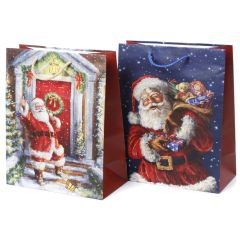 Dāvanu maisiņš Winteria Classical Xmas 38x30x11cm