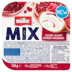 Jogurts Muller Mix aveņu, granātābolu 3.5% 130g