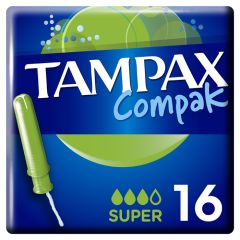 Hig.tamponi Tampax Compak Super 16gab