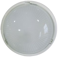 Pl.lampa LUNA 100W E27 IP44 mat.