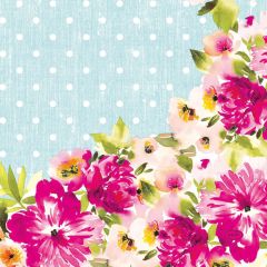 Galdauts Dunicel 118x180cm Happy Florals