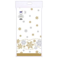 Galdauts DC 118x180cm Snow Glitter White