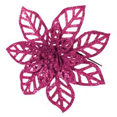 Rotājums Ziemassvētku zvaigzne 16cm, purpura