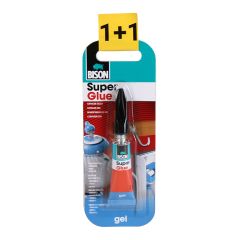 Līme Bison Super Glue Gel 2g (1+1)
