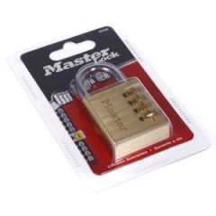 Piekaramā slēdzene MasterLock ar šifru (4 cipari) 40mm