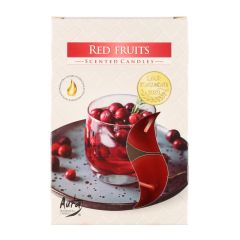 Tējassveces arom. Red Fruits 6gab. 3-4h