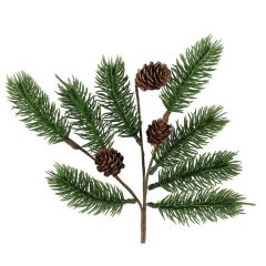 Māksl.ziedi Kapel Priežu čiekuri 30cm