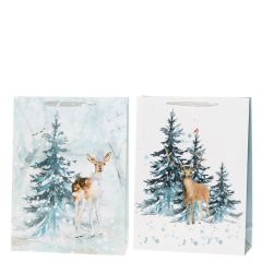 Dāvanu maisiņš Winteria Forest 31x42x12cm