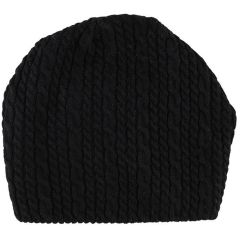 Cepure Acces Beanie Cable melns