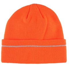 Cepure Atom ar atstarotāju oranža