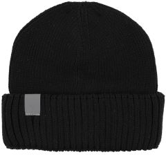 Cepure Acces Beanie Short with reflective tape melns