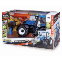 Maisto Tech R/C Farm tractor with snow plow 2.4GHz