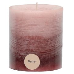 Svece stabs arom. Polar Berry 6.8x7.5cm 35h