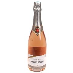 Dzirkst.vīns Diamant de Loire rose 12.5% 0.75l