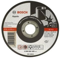Abr.disks Bosch 125*22.2*1mm metālam