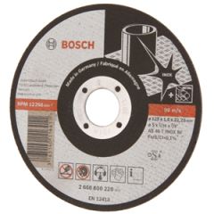 Abr.disks Bosch 125*22*1.6mm metālam
