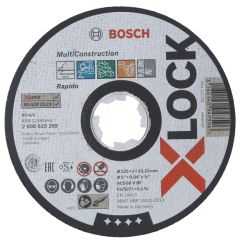 Abr.disks Bosch MC 125X1X22.23mm