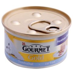 Konservi kaķiem Gourmet Gold past.tuncis 85g