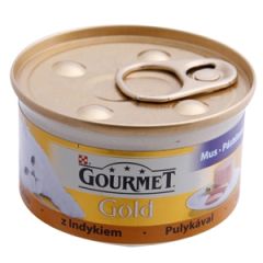 Konservi kaķiem Gourmet Gold past.tītars 85g