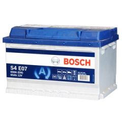 Akumulators Bosch EFB S4 E07 65Ah 650A Start Stop