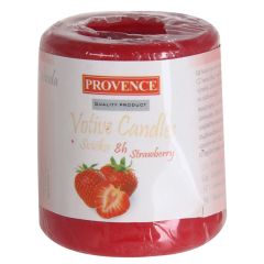 Svece-stabs arom.Provence zemene h5xd4cm