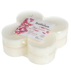 Tējas sveces arom.Bolsius romance d5.5cm 8gab.
