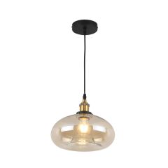 Gr.l.-AMBER 60W E27 dzintara